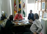 Reunio com presidente da Cmara de vereadores de Erechim, Fernando Barp